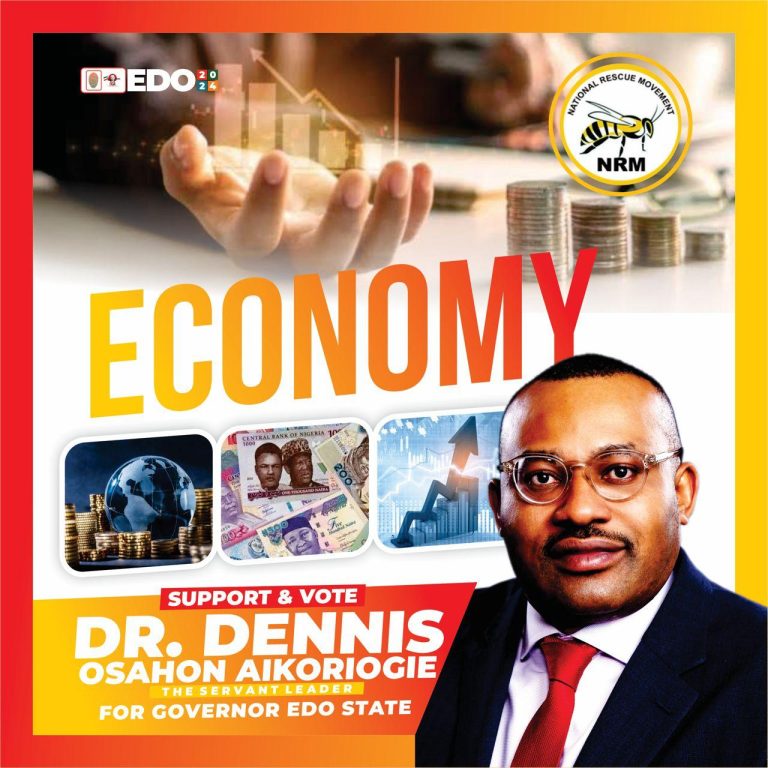 *Dr. Dennis Osahon Aikoriogie Vows Positive Transformation for Edo State*