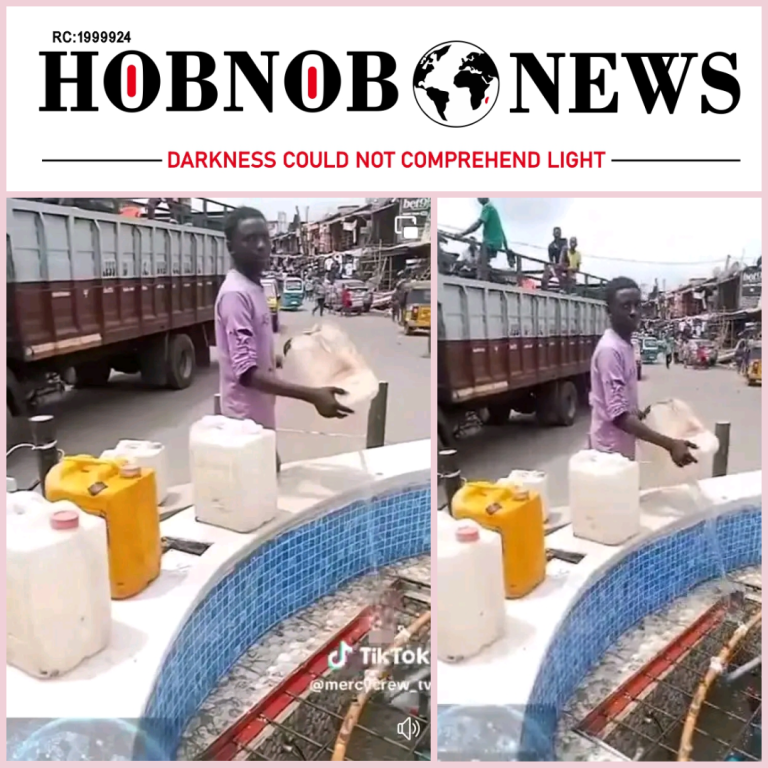 Outrage in Onitsha as Water Fountain Misuse Sparks Controversy