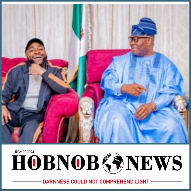Akpabio Hosts Davido, Pledges Support for Entertainment Industry