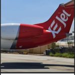XEJET Aircraft Loses Traction, Skids Off Runway in Lagos