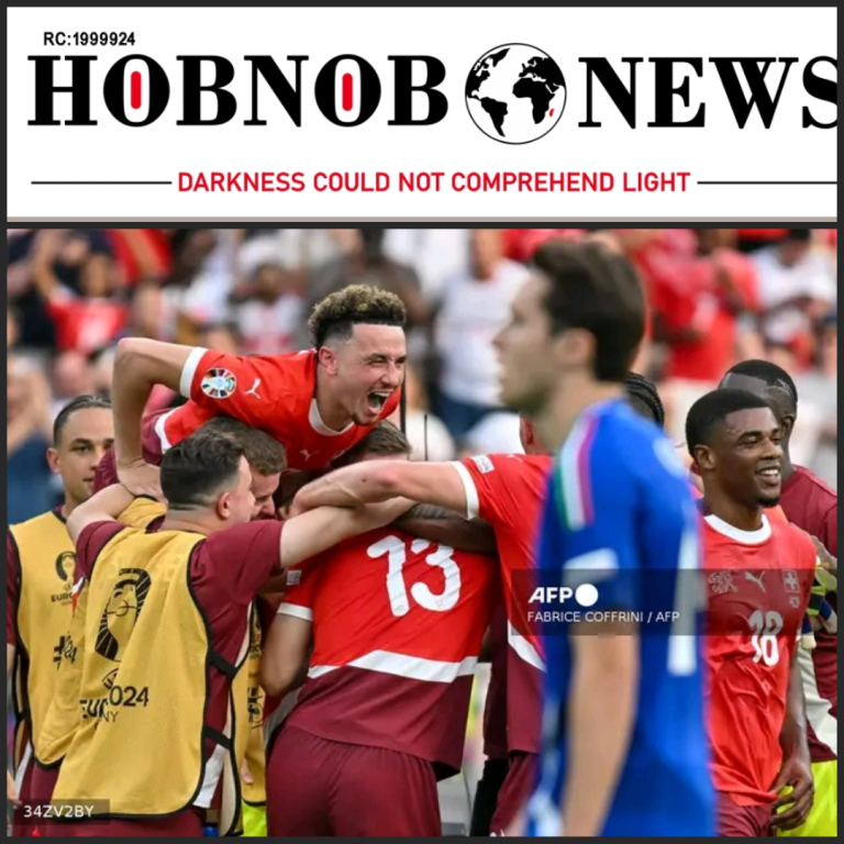 Switzerland Stuns Reigning Champions Italy, Secures Euro 2024 Quarter-Final Spot