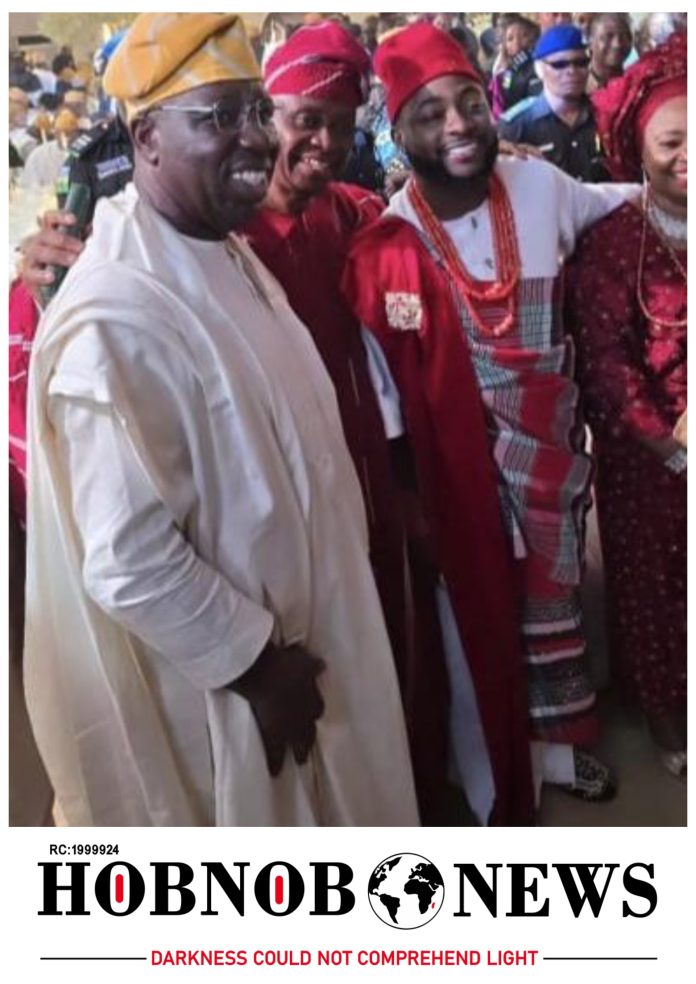 Davido Endorses Edo PDP Candidate, Asue Ighodalo at His Wedding