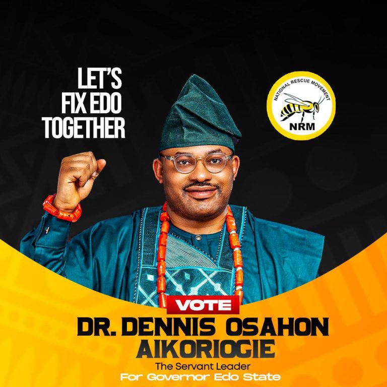 Dr. Dennis Aikoriogie Promises to Transform Infrastructural Development in Edo State