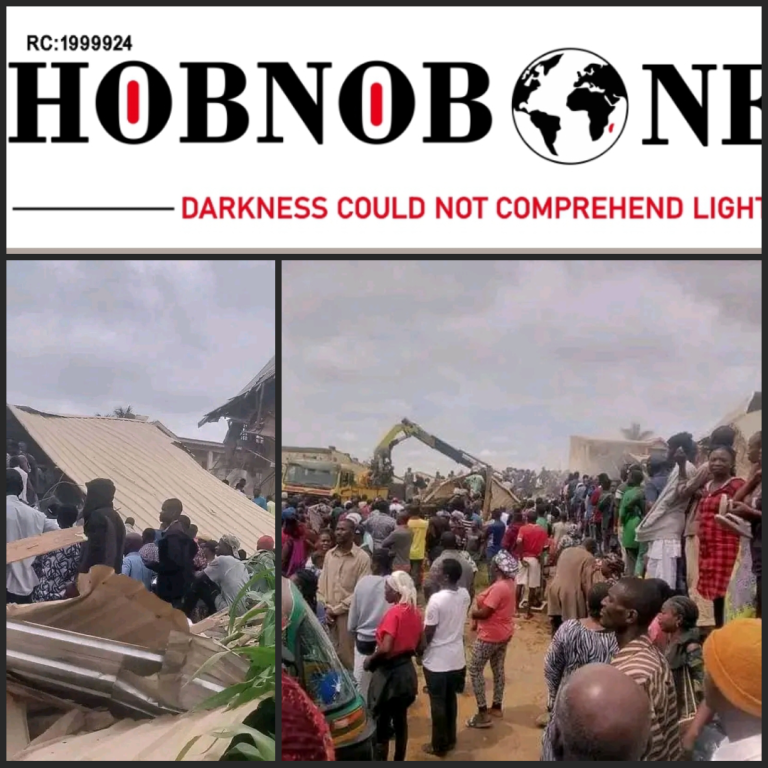 Tragedy Strikes Plateau State as Two-Storey School Building Collapses, Multiple Deaths Feared