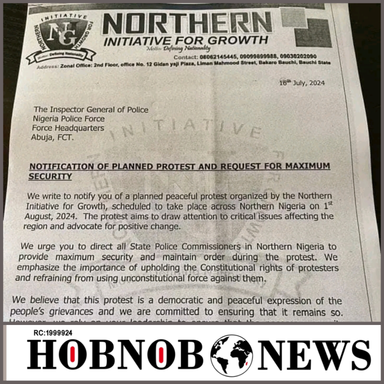 Northern Group Announces Peaceful Protest, Notifies Police and DSS