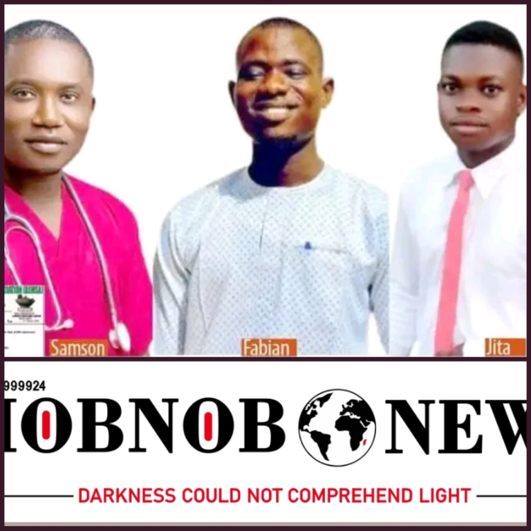 MEDICAL STUDENTS KIDNAPPED ON OTUKPO-ENUGU HIGHWAY RELEASED AFTER N50 MILLION RANSOM PAYMENT