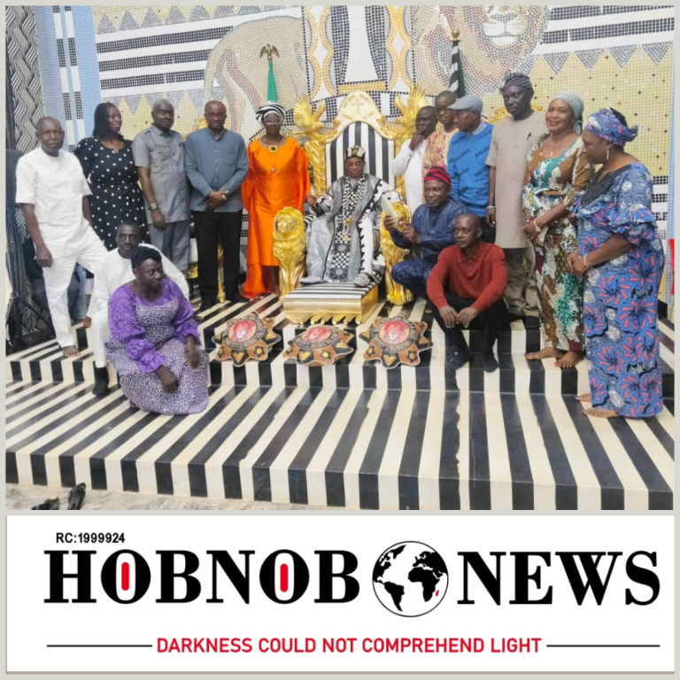 AKPERAN ORSHI POLYTECHNIC GOVERNING COUNCIL PAYS HOMAGE TO TOR TIV, SEEKS ROYAL BLESSINGS AND COUNSEL