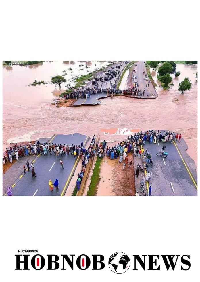 Flood Washes Away Kano-Maiduguri Expressway, Governor Mohammed Seeks Federal Intervention