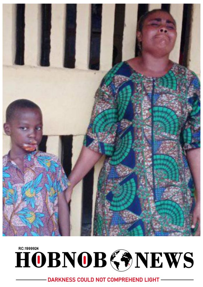 Graphic: Taraba Woman Slices Off Step-Grandson's Lips with Hot Knife