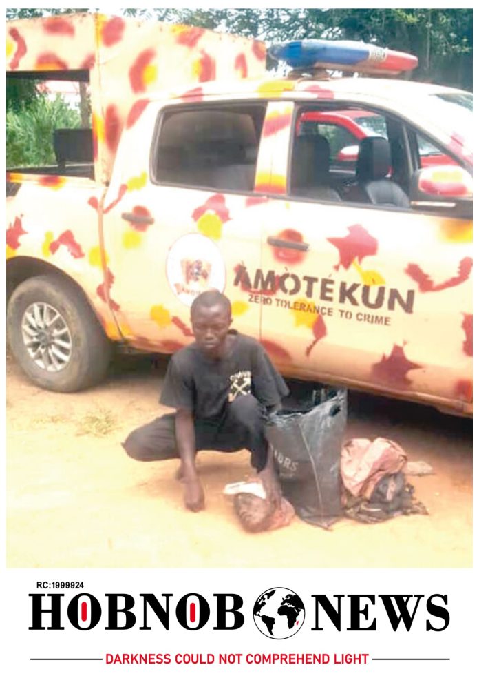 Two Suspects Arrested for Exhuming Human Head in Ibadan, Confess to Receiving N5,000 Payment