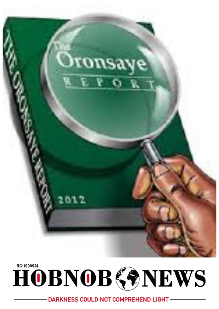 Why Oronsaye Report Implementation is Delayed - Presidency