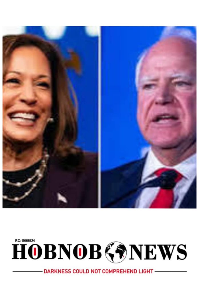 Kamala Harris Picks Minnesota Governor Tim Walz as Running Mate