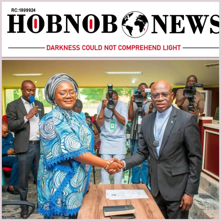 GOVERNOR ALIA APPOINTS FIRST FEMALE SSG IN BENUE, PRAISES WOMEN’S LEADERSHIP ABILITY