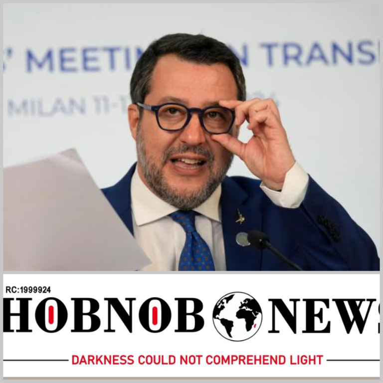 SALVINI FACES SIX-YEAR PRISON TERM OVER 2019 MIGRANT VESSEL STANDOFF