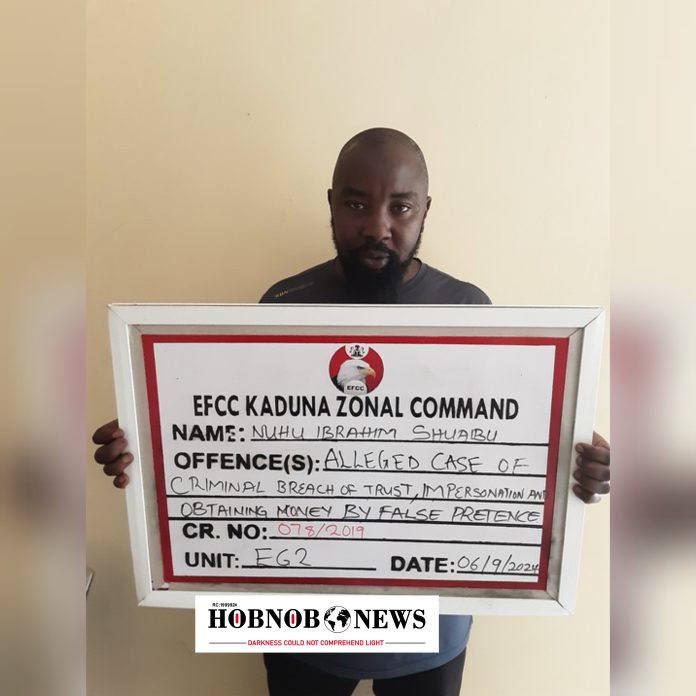 EFCC Arraigns Fake NNPC Director, Ibrahim Shuaibu, for N100m Fraud, Remanded in Custody