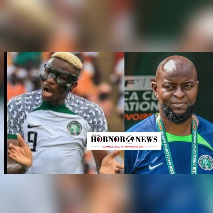 Finidi George Reveals Victor Osimhen Has Not Apologized for Social Media Outburst