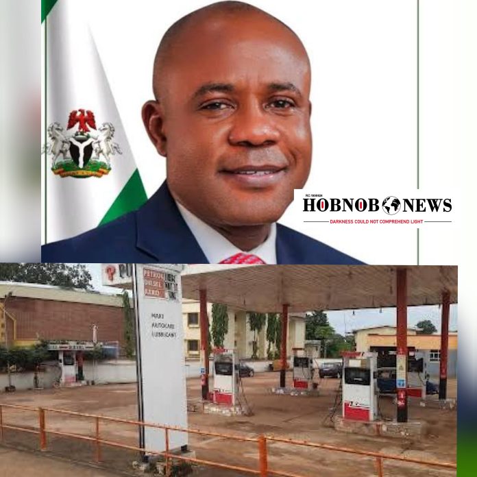 Governor Peter Mbah's Pinnacle Oil Petrol Station, Enugu Set Ablaze