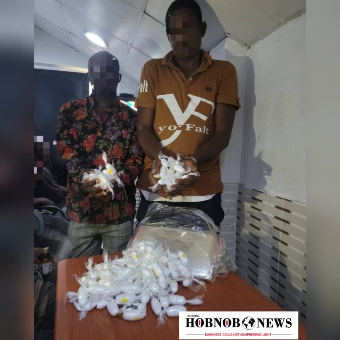 Drug Trafficking: Lagos Police Arrest Two with 120 Wraps of Cocaine