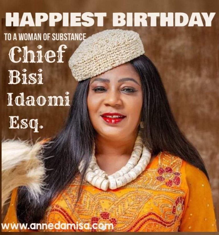 Celebrating a Shining Icon: Happy Birthday, Barr Bisi Idaomi
