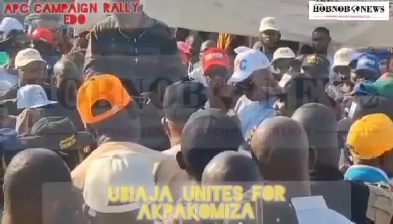 Ubiaja Unites for Akpakomiza: Town Shuts Down in Massive Show of Support for Edo APC
