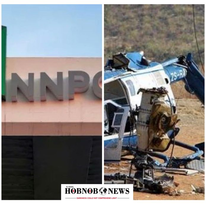 NNPC Confirms Personnel Aboard Helicopter Crash Near Bonny