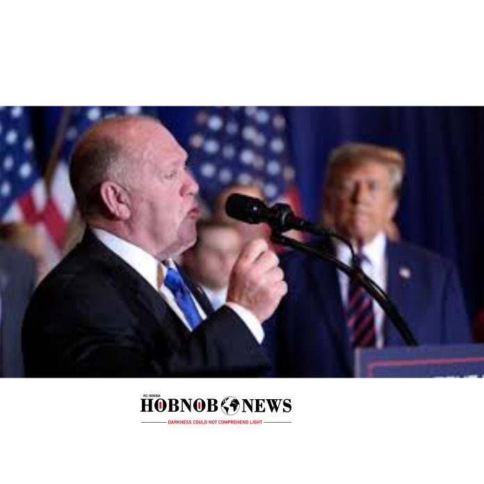 Trump Appoints Tom Homan as ‘Border Czar,’ Vows Mass Deportations in Second Term