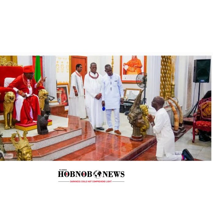 Gov Okpebholo Restores Full Statutory Rights to Oba of Benin