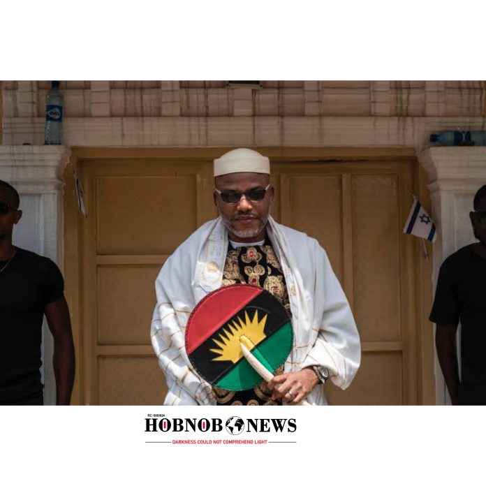 Hearing of Nnamdi Kanu’s N50 Billion Lawsuit Delayed Due to Judge’s Absence