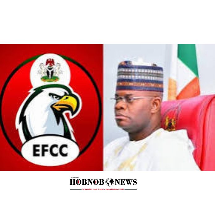 BREAKING: Yahaya Bello Surrenders to EFCC Over Alleged Misappropriation of Funds