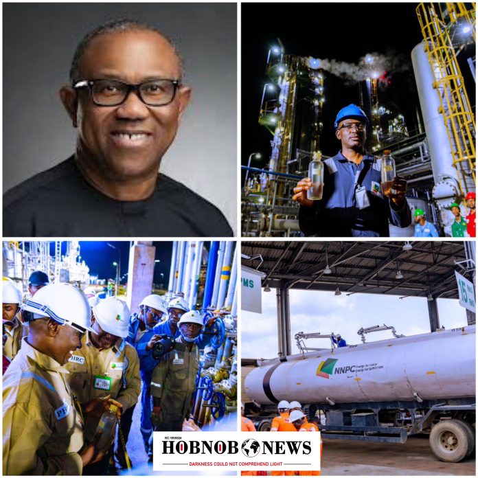 Peter Obi Reacts to Port Harcourt Refinery Revamp, Urges Transparency