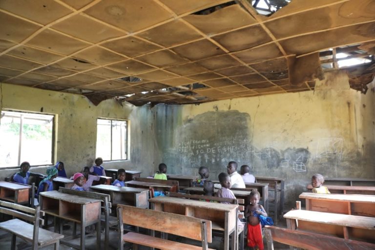 FCT Schools in Shambles: Pupils Crammed into Single Classroom, Others Sit on Bare Floor