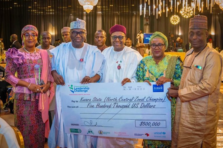 Kwara State Wins Best PHC Award in North Central for Second Consecutive Year