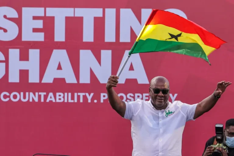 Mahama Triumphs: Ghana’s Former President Reclaims Power as Bawumia Concedes