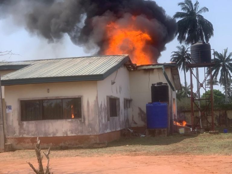 Fire Destroys Election Materials at INEC Office in Delta State