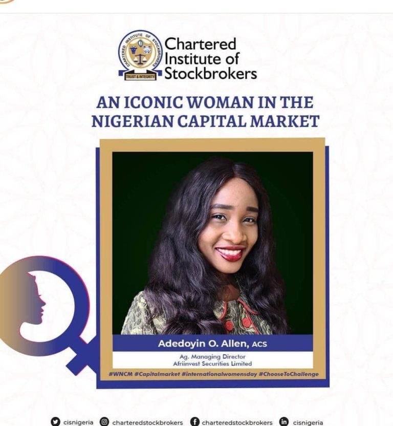 Nigerian women breaking barriers, achieving greatness – Adedoyin Allen