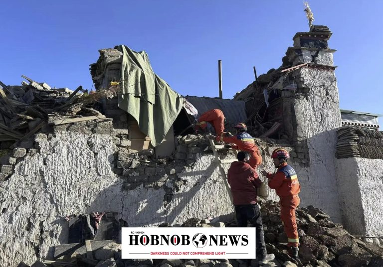 "Deadly Earthquake in Tibet Kills 53, Traps Many as Aftershocks Continue"