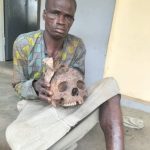 54-Year-Old Man Arrested in Ogun State for Exhuming Human Skull for Ritual