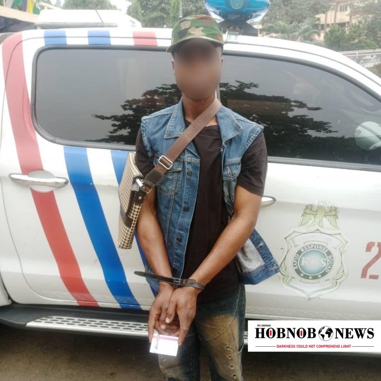 "Fake Army Officer Arrested for Abducting Victim and Stealing iPhone in Ikeja"