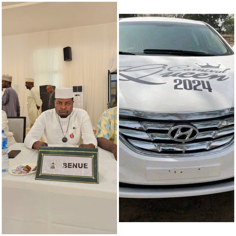 Benue ALGON Acquires Vehicle for Benue Carnival Queen