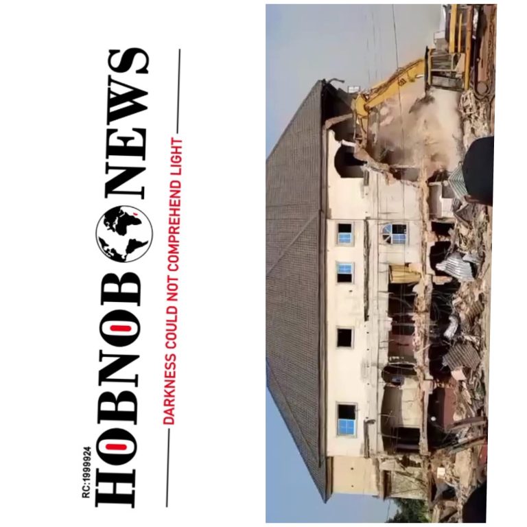 Anambra Government Demolishes Kidnappers’ Den Disguised as Hotel