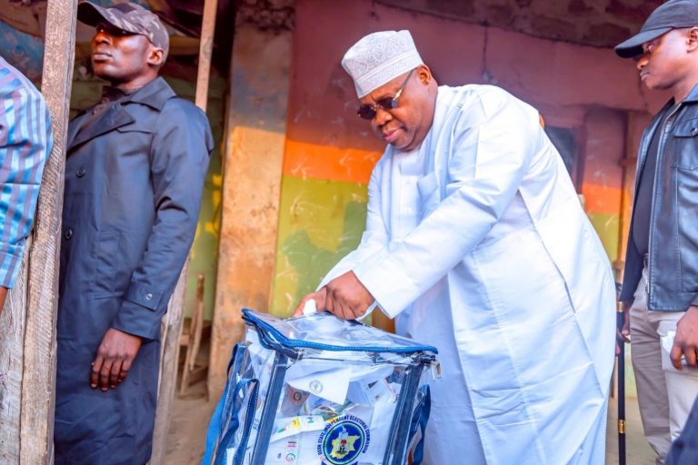 ADELEKE VOTES