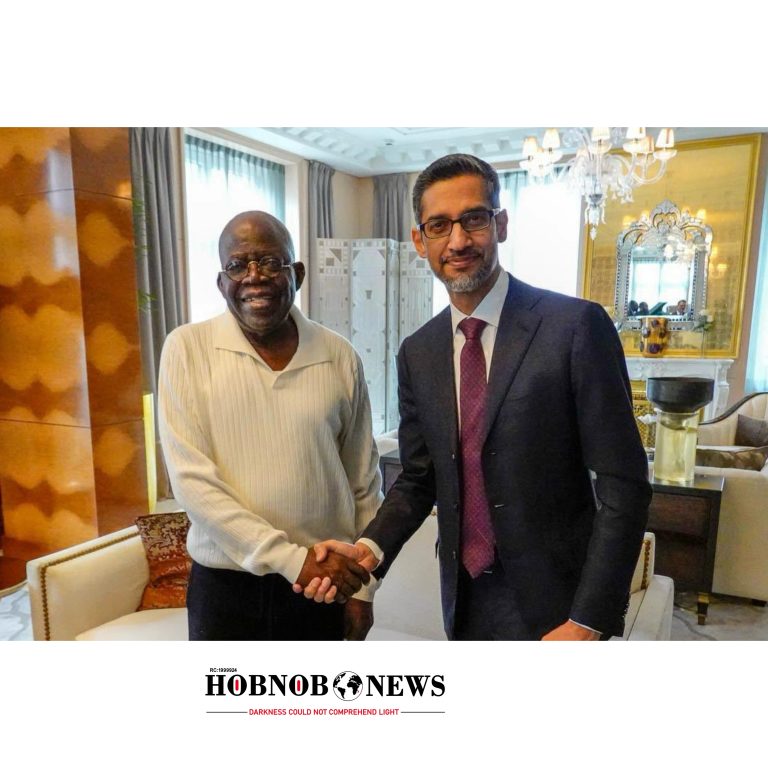 "President Tinubu Outlines Nigeria’s Bold Vision for AI and Digital Innovation in Partnership with Google"