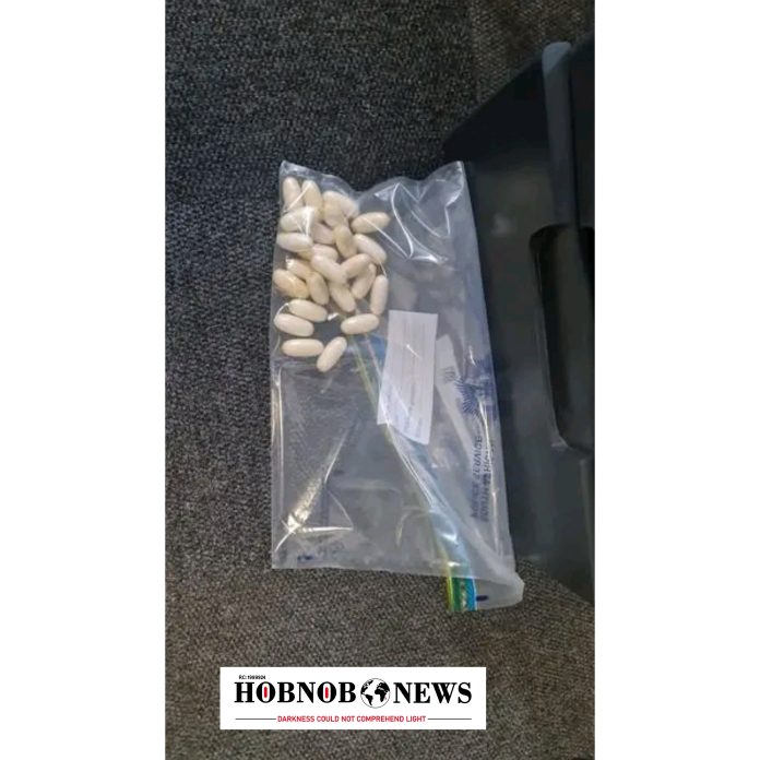Nigerian Man Arrested at OR Tambo for Allegedly Smuggling Cocaine Worth R7.5 Million