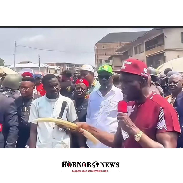 Governor Soludo Confronts Preacher Over Loudspeakers in Anambra Market, Enforces ₦500,000 Fine