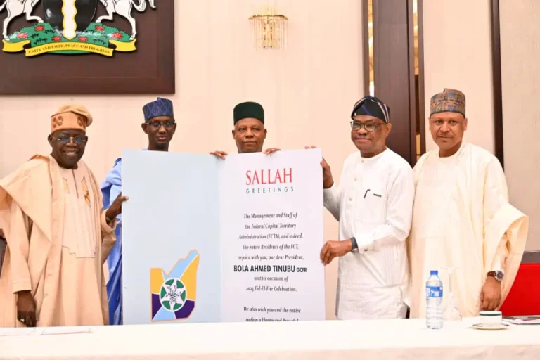 Wike Leads FCT Delegation to Tinubu for Sallah Homage