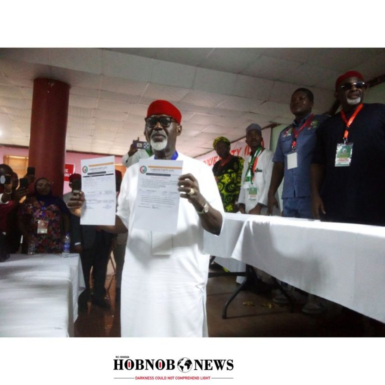 "Chief George Moughalu Wins Labour Party Ticket for Anambra 2025 Governorship Election"
