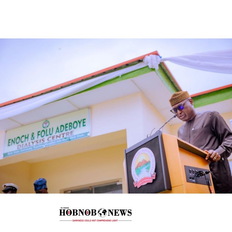 Pastor Adeboye and Wife Facilitate Inauguration of State-of-the-Art Dialysis Centre in Ekiti