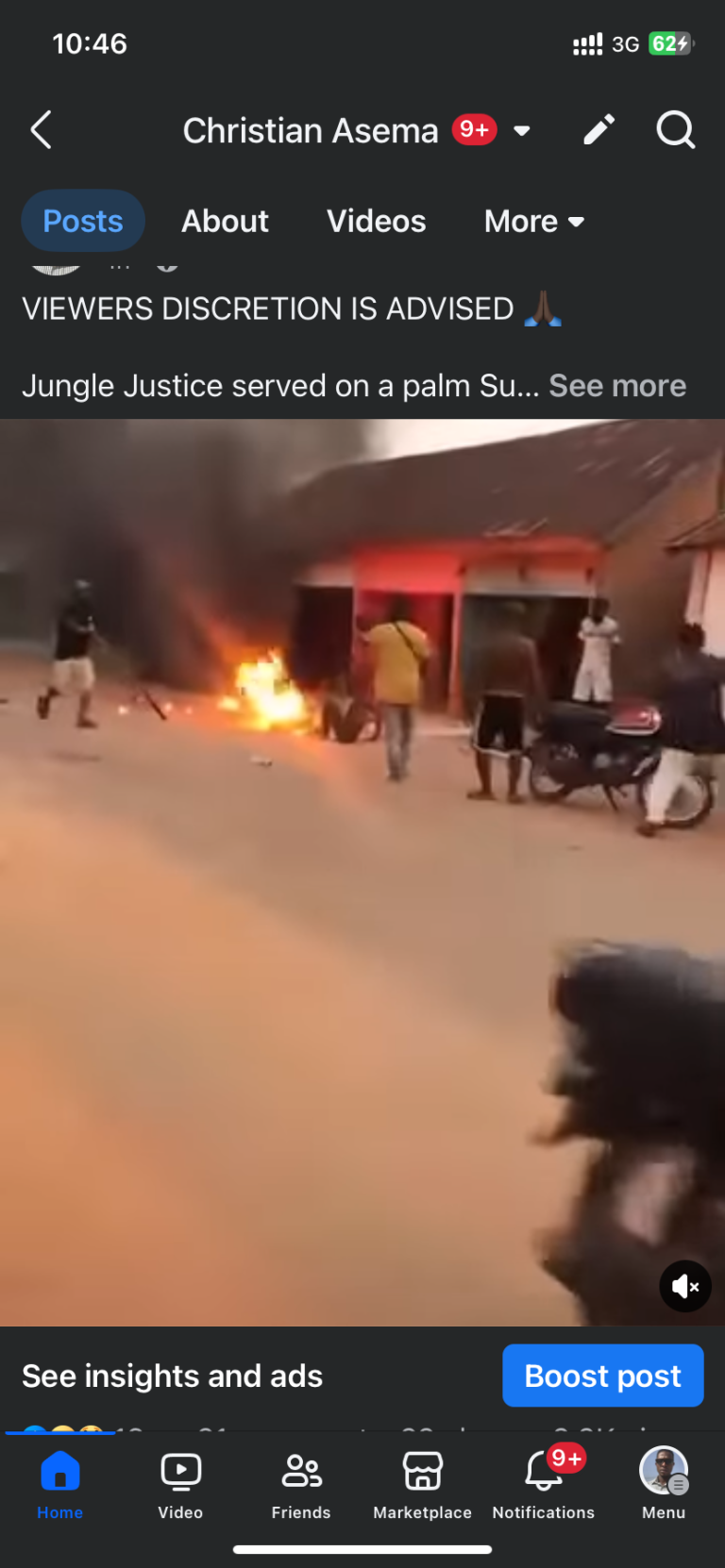 Mob Burns Suspected Motorcycle Thief to Death in Makurdi