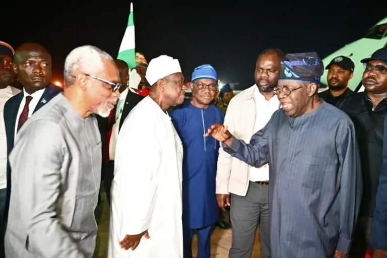 Tinubu Touches Down in Abuja After Strategic Europe Visit Focused on Security and Economic Ties