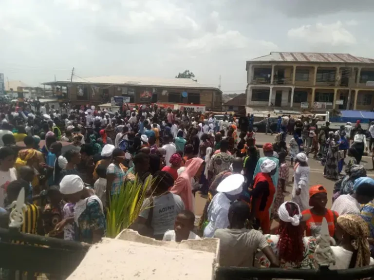 Palm Sunday Procession, Echoes Call for Unity, Humility, and National Peace